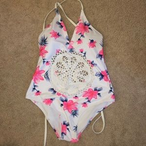 Floral One Piece